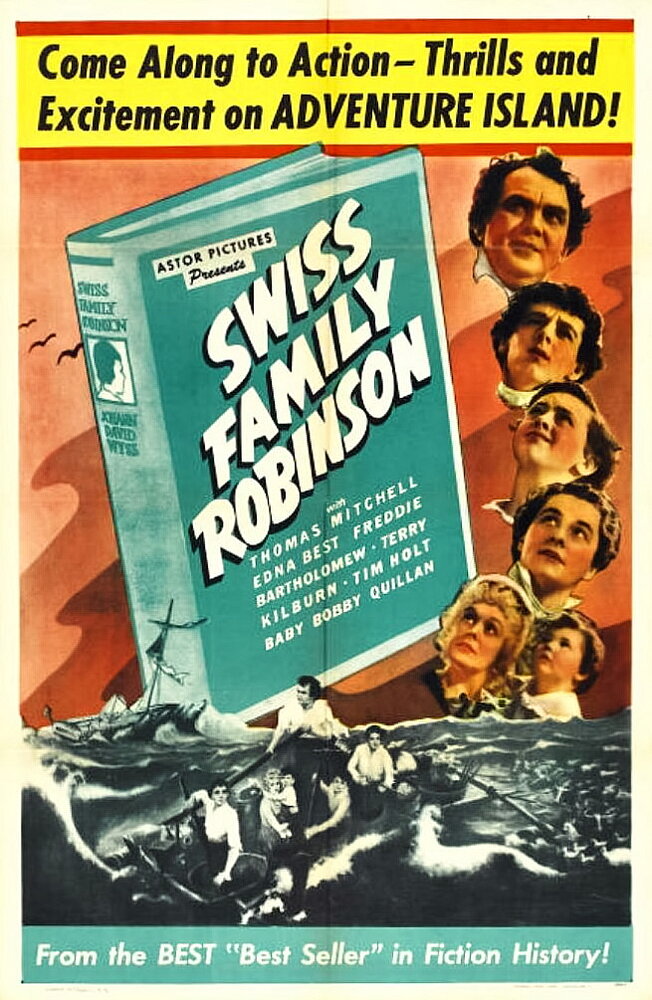 Швейцарская семья Робинзонов (1940) постер