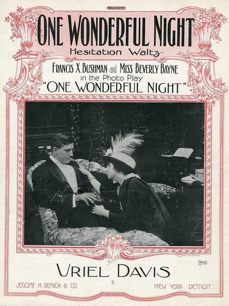 Одна чудесная ночь (1922) постер