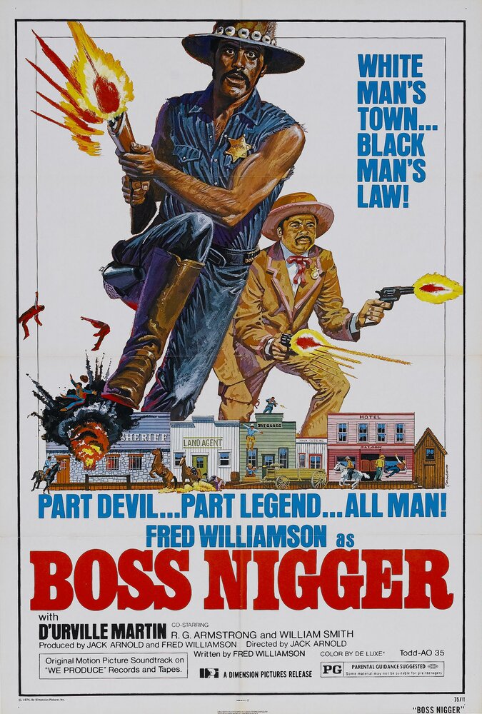 Босс ниггер (1974) постер